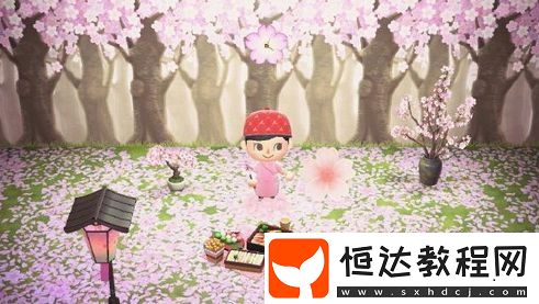 集合啦動(dòng)物森友會(huì)櫻花花瓣獲取攻略：4月1日起如何用捕蟲(chóng)網(wǎng)收集櫻花花瓣