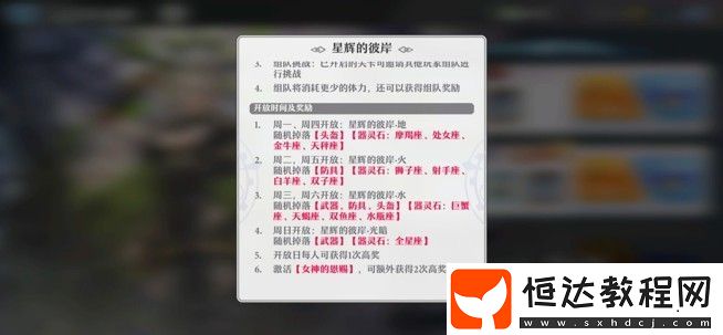 啟源女神星輝的彼岸副本通關(guān)攻略：火隊(duì)陣容推薦與打法詳解