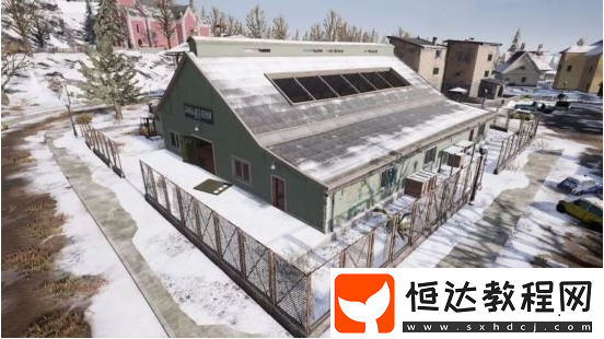 絕地求生刺激戰(zhàn)場(chǎng)雪地地圖維寒迪建筑詳解：教堂、斜頂單層樓、L型旅館與咖啡廳