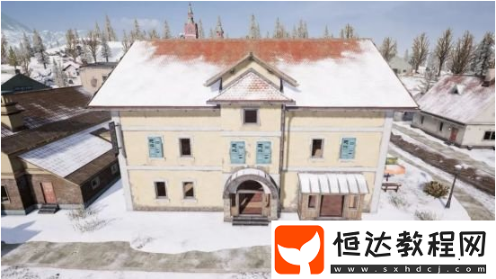絕地求生刺激戰(zhàn)場(chǎng)雪地地圖維寒迪建筑詳解：教堂、斜頂單層樓、L型旅館與咖啡廳
