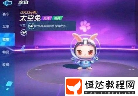 跑跑卡丁車手游太空兔價(jià)格及屬性詳解：中秋佳節(jié)新寵物太空兔多少錢(qián)？