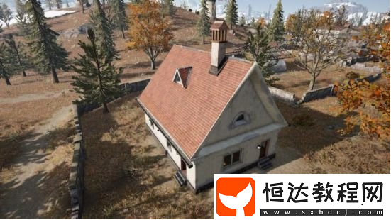 絕地求生刺激戰(zhàn)場(chǎng)雪地地圖維寒迪建筑詳解：教堂、斜頂單層樓、L型旅館與咖啡廳