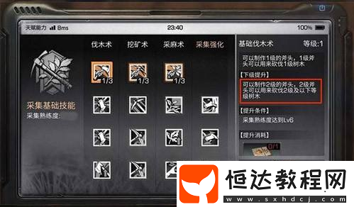 明日之后生存技能點(diǎn)：獲取途徑、作用及相關(guān)提升規(guī)則
