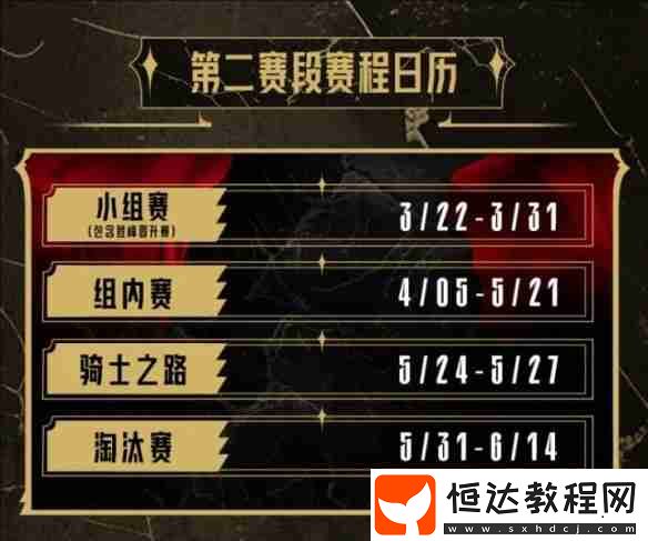 英雄聯(lián)盟lpl第二賽段賽程安排