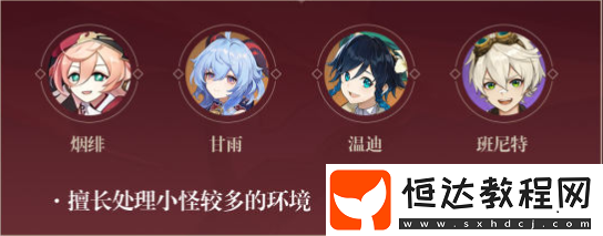 原神煙緋陣容搭配推薦