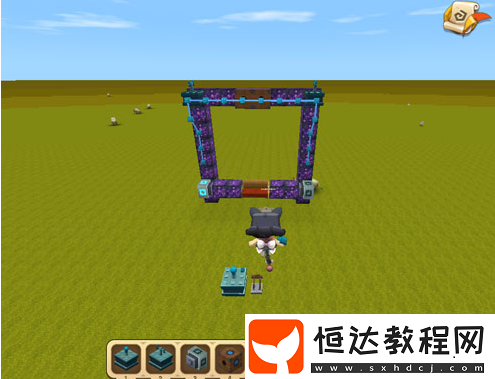 迷你世界雙人搖搖椅制作教程：豪華型轉(zhuǎn)軸方塊搖椅步驟詳解