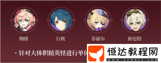 原神煙緋陣容搭配推薦