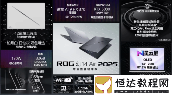 全新ROG幻14/16Air國行版公布